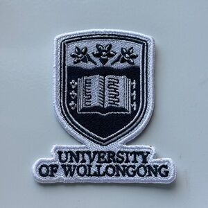 Australia University of Wollongong Embroidered Patch UOW Wollongong Australia